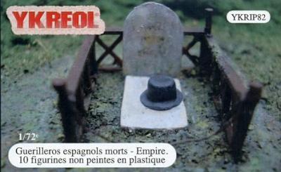 YKRIP82 - Guérilleros espagnols morts - Empire 1/72