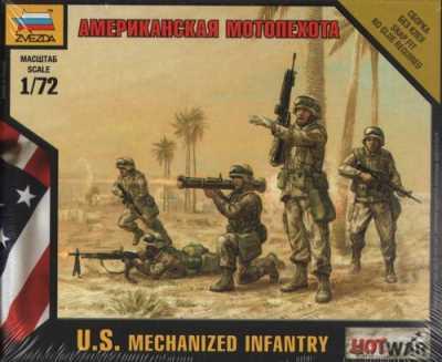 7407 - U.S. Mechanized Infantry 1/72