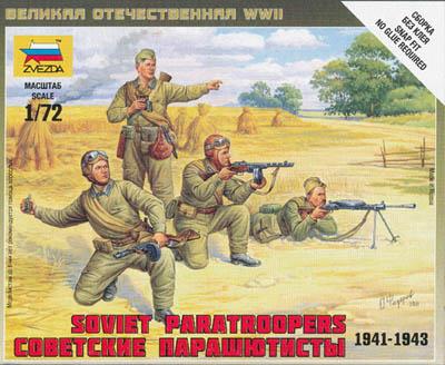 6138 - Soviet Paratroopers 1/72