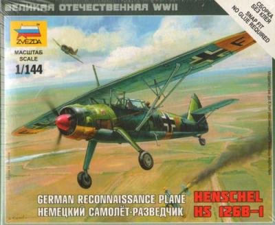 6184 - Henschel Hs 126B 1/144