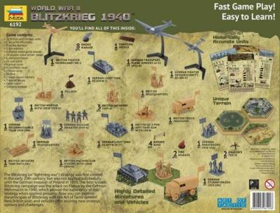 6192 - Blitzkrieg 1940 Wargame 1/72