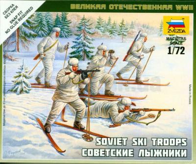 6199 - Soviet Ski Troops 1/72