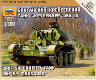 6227 - British Crusader IV Tank 1/100