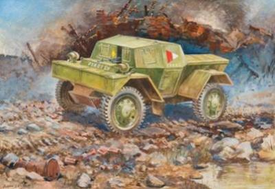 6229 - British Daimler Dingo Mk.1 Armoured Car 1/100