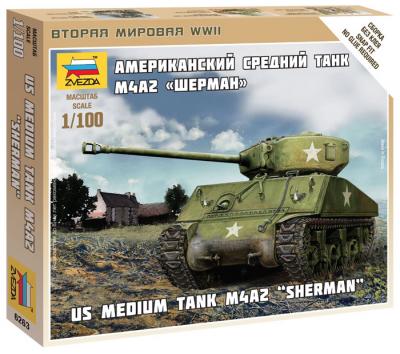 6263 - M4A2 Sherman 1/100