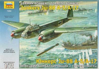 7284 - Junkers Ju 88A-17/A-5 1/72