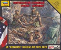 7414 - US Machine Gun M2 'Browning' 1/72