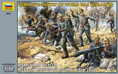 8083 - Infanterie allemande WW1 1/72